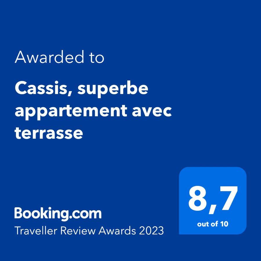 Cassis, Superbe Appartement Avec Terrasse ภายนอก รูปภาพ