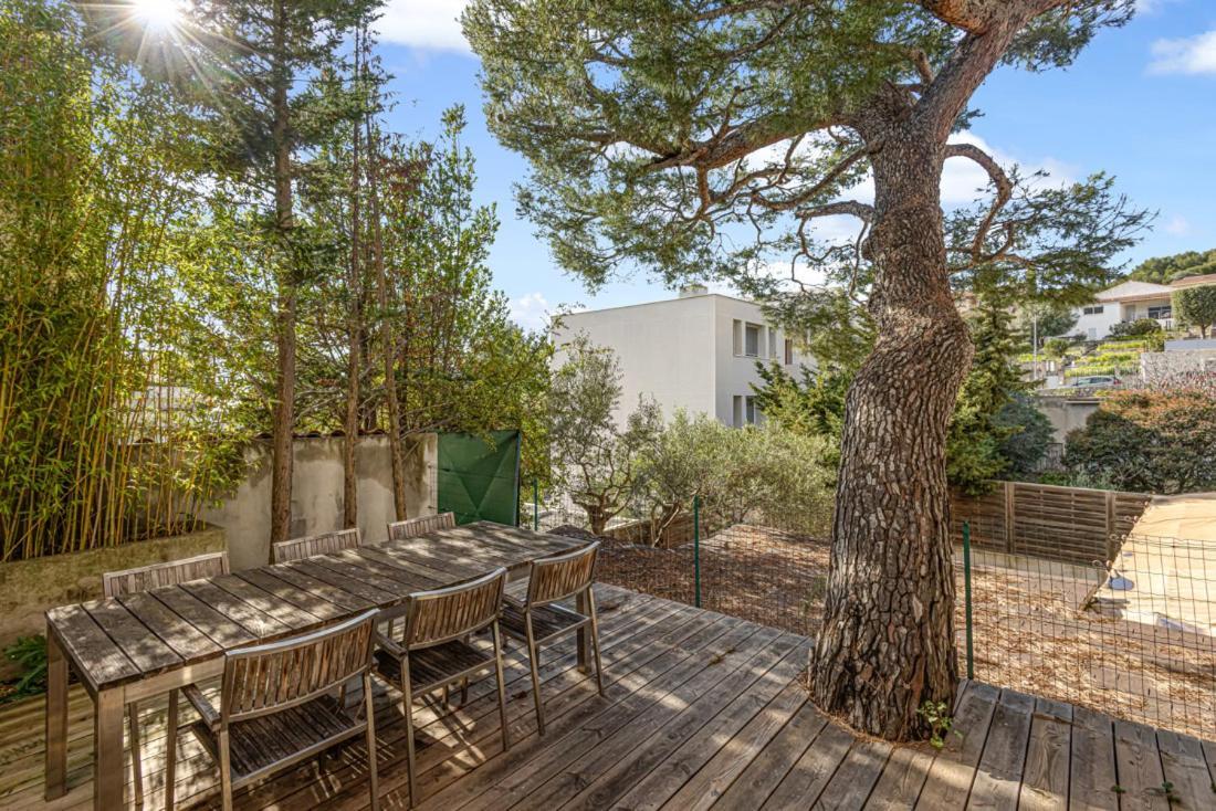 Cassis, Superbe Appartement Avec Terrasse ภายนอก รูปภาพ
